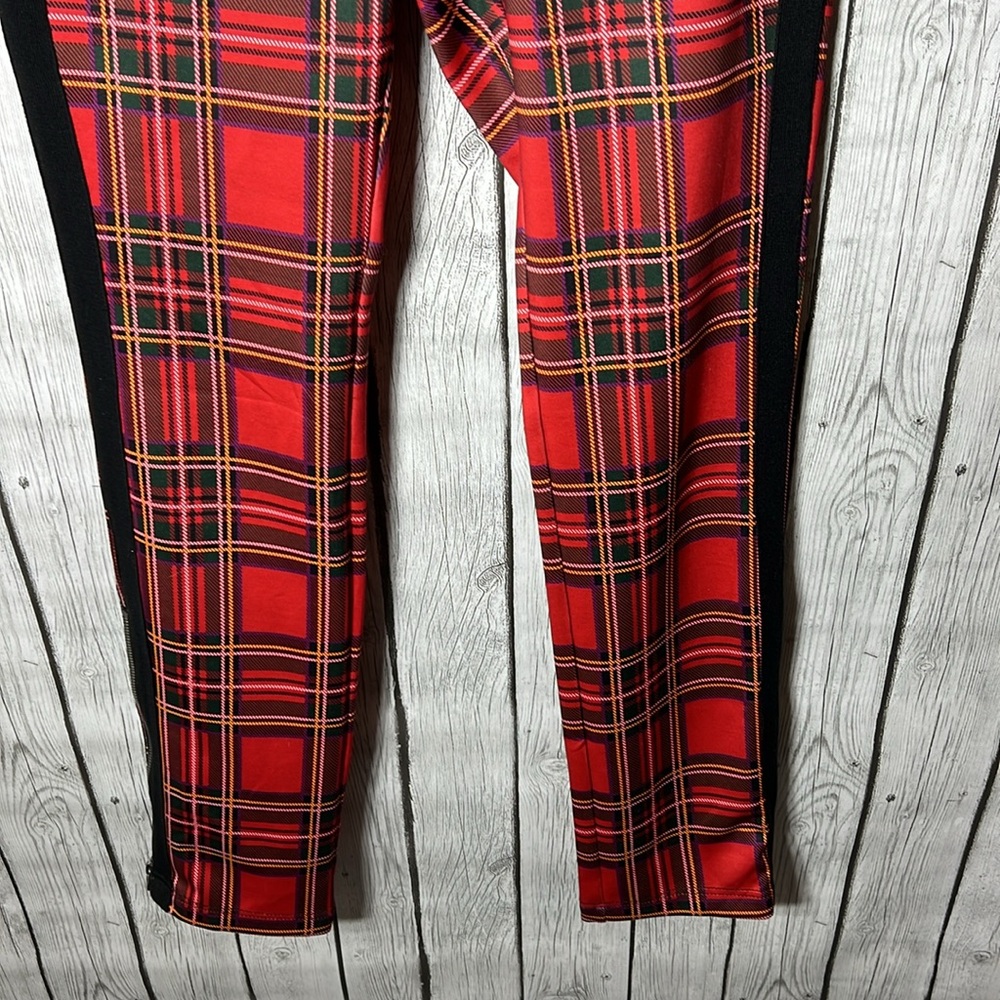 Pam & Gela x REVOLVE Tartan Cigarette Track Pant Size Medium - Picture 4 of 12